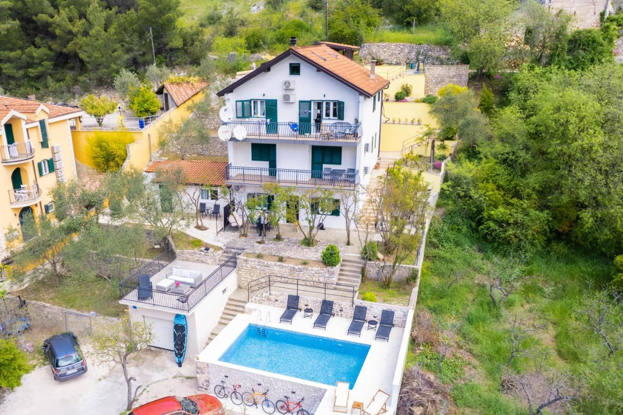 Mila And Jurija Formenti 2 Apartments In Heart Of Nautic Marina, With Heated Swimming Pool, Bikes, Sup, Kajak 斯克拉丁 外观 照片